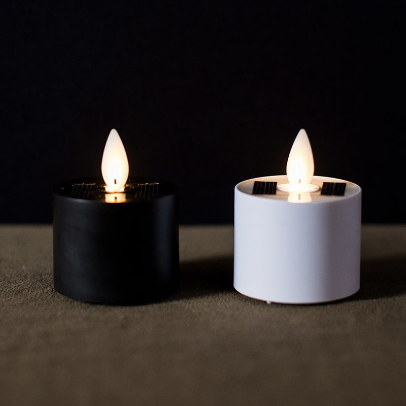 Solar LED Flameless värmeljusljus